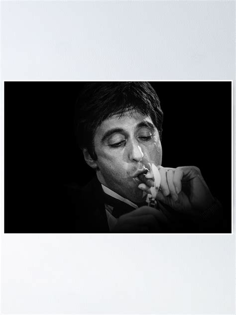 "Tony Montana Scarface " Poster for Sale by sone420 | Redbubble