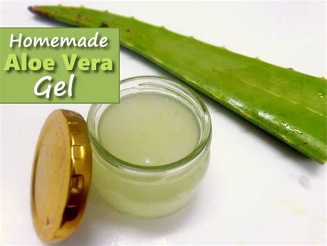 Homemade Aloe Vera Gel