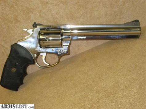 Armslist For Sale Rossi R97206 Stainless 357 Magnum Revolver 6 Barrel