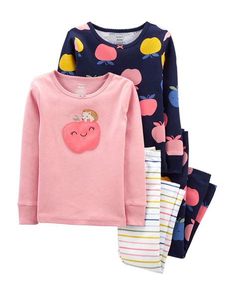 Riachuelo Pijama Infantil Pe As Listras Ma Rosa Claro Azul Escuro