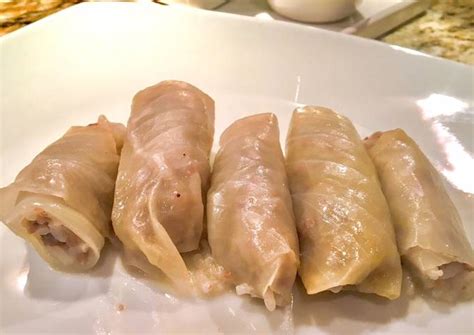 Tabaquitos Árabes De Repollo Malfuf Mahshi Receta De Vanessa Gómez