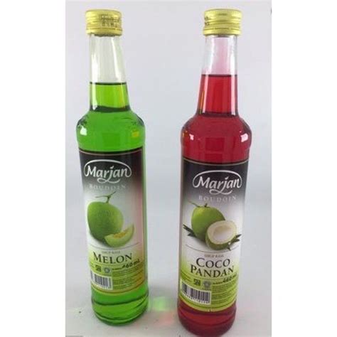 Jual Marjan Boudoin Syrup Cocopandan M L Marjan Sirup Melon Ml