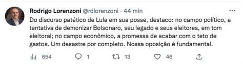 Em Discurso De Posse Lula Engasga Mente E Prefere Atacar Bolsonaro Ao