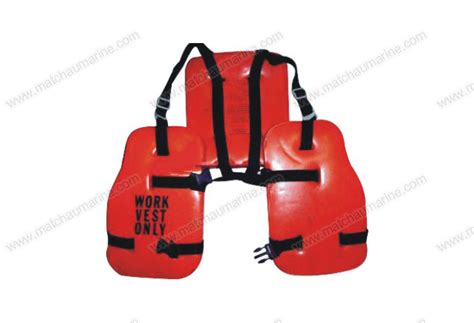 Offshore Red Pvc Foam Three Pieces Work Life Vest China Life Vest And