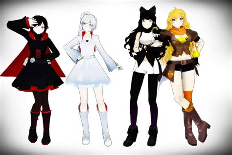 Girls Of Rwby By Deadfantasyfreak On Deviantart