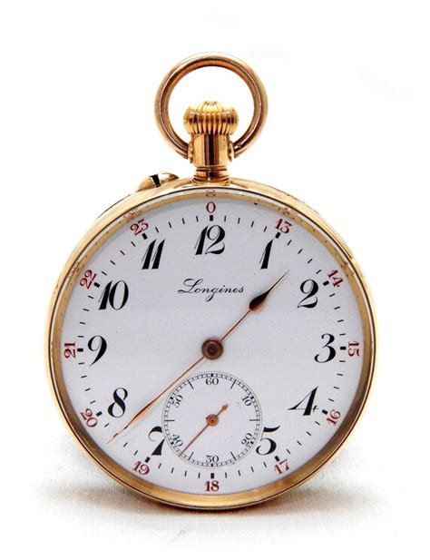 Antique Pocket Watch LONGINES Pocket Longines Open Gem