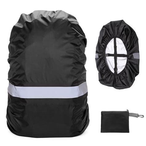 Backpack Cover with Reflective Strip Women Men Waterproof Bag Rain ...