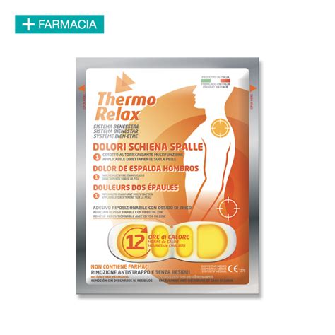 Cerotti Autoriscaldanti Multifunzione Thermo Relax 1 Pz