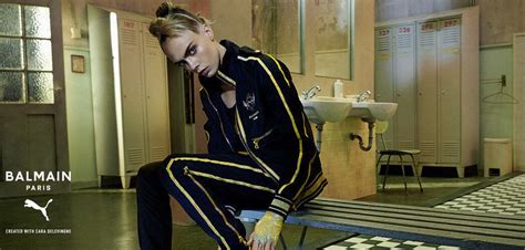 Puma X Balmain With Cara Delevingne Boxing Inspired Collab Anne Of