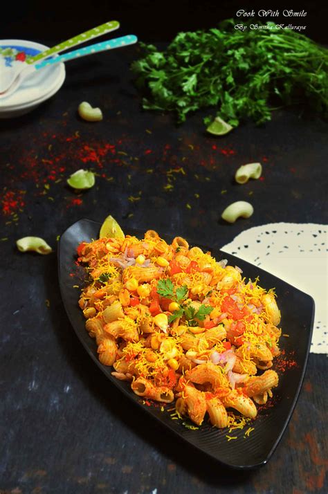 Pasta Chaat Recipe Macaroni Chaat Recipe Indian Pasta Recipe Cook