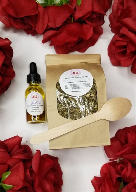 Vaginal Steaming Herbs With Instructions And Yoni Oil Supreme Naturalz Llc