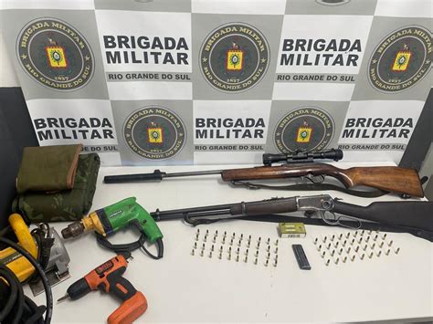 Brigada Militar Prende Mulher Por Posse Irregular De Arma De Fogo Em