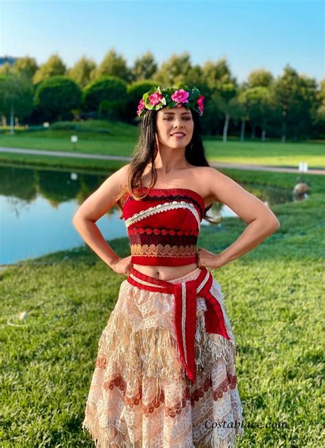 Moana Dress By COSTA BLACE Halloween Costume Moana Princess Gown Disney