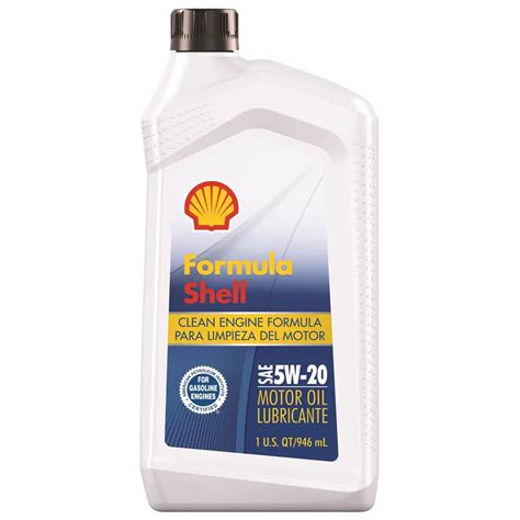 Formula Shell Conventional Motor Oil 5w-20 Motor Oil ( Pack Of 6) - Buy ...