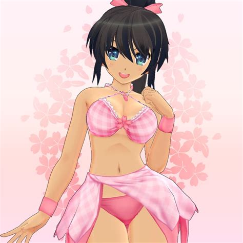 Senran Kagura Estival Versus Homuras Bikini Cover Or Packaging