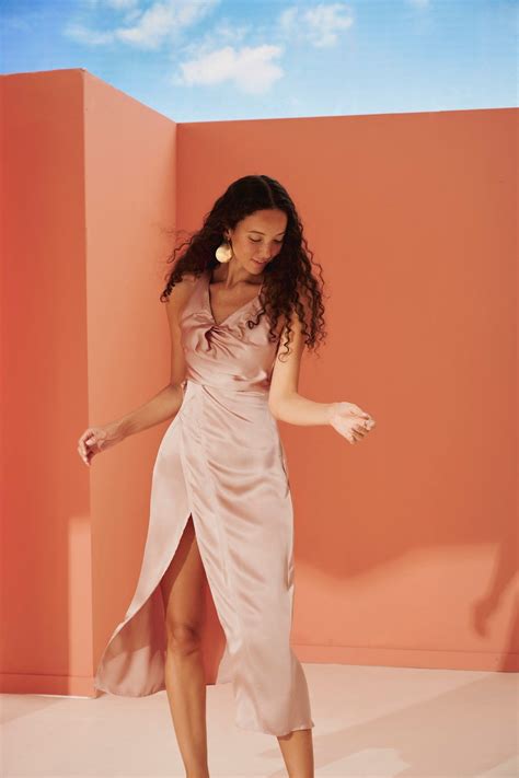 Bridesmaids Dress Rose Gold Dress Mulberry Silk Dress Wedding