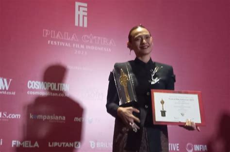 Sha Ine Febriyanti Boyong Piala Citra FFI 2023 Kategori Pemeran Utama