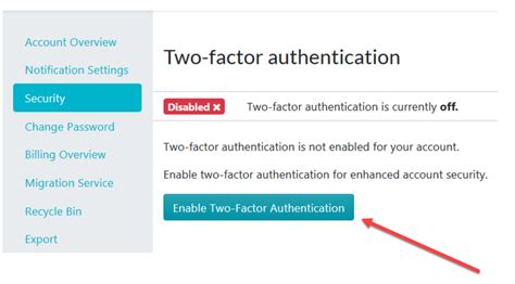 How Do I Enable Two Factor Authentication