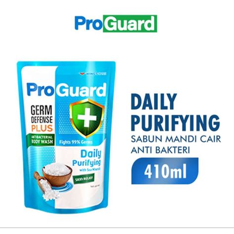 Jual PRO GUARD ANTIBACTERIAL BODY WASH 410 ML Shopee Indonesia