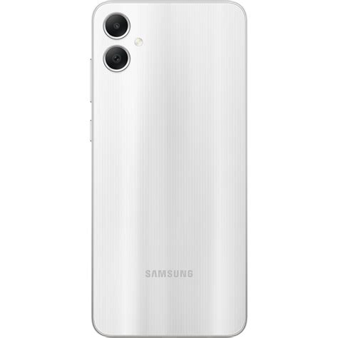 סמארטפון Samsung Galaxy A05 128GB 4GB RAM SM A055F DS צבע כסוף שנה