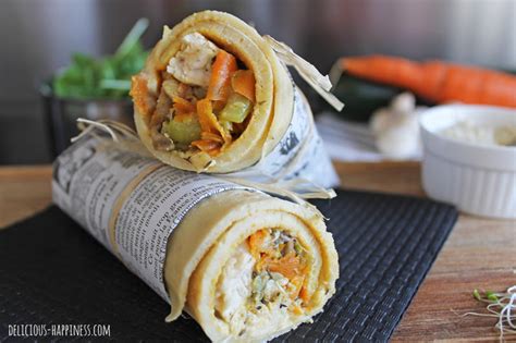 Alimentation Quilibr E Recette Wrap Maison Sans Gluten