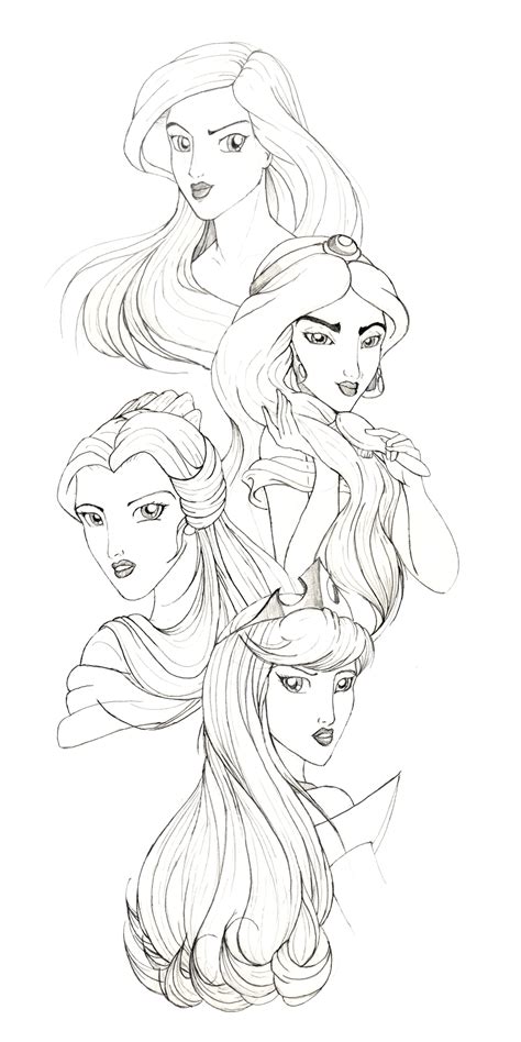 Disney Princesses by racookie3 on DeviantArt