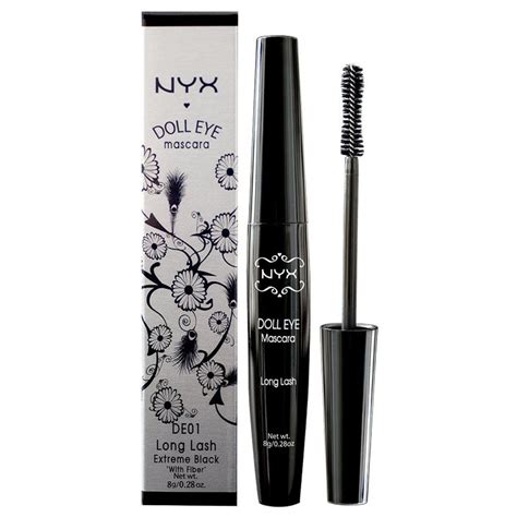 NYX Doll Eye Mascara Extreme Black Long Lash DE01 11 Nyx Doll Eye