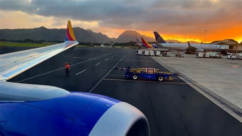 4K Full Flight Southwest Airlines Boeing 737 8 Max LIH HNL