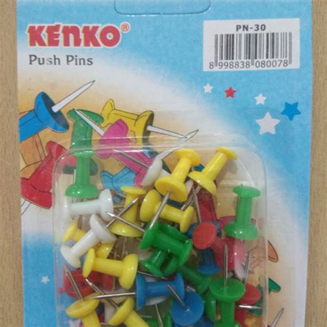 Jual Kenko Push Pin Warna Pn Paku Mading Paki Sterofoam