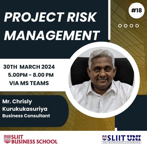 Navigating Uncertainty Insights Into Effective Project Risk Management Sliit