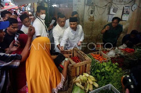 Mendag Sidak Pasar Tradisional Ponorogo Antara Foto