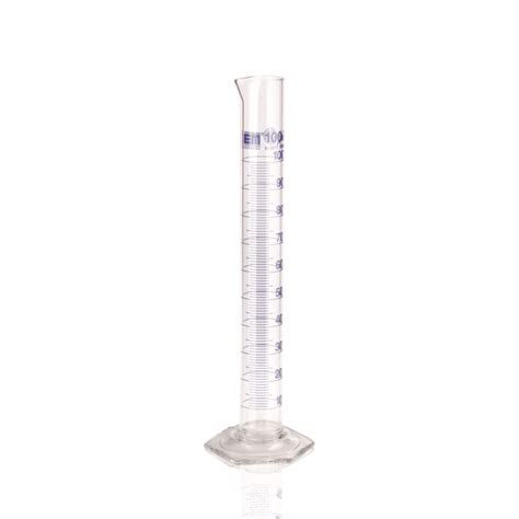 Measuring Cylinder Ml Blue Graduated Cl A Usp Labfriend