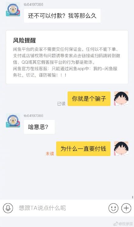 沈梦辰自曝在闲鱼交易被骗三千元，质问二手交易为何这么不安全？ 连线家