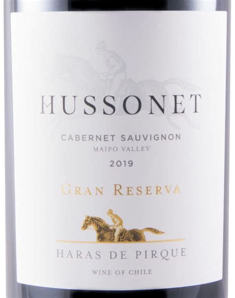 2019 Viña Haras de Pirque Hussonet Cabernet Sauvignon Gran Reserva Vale