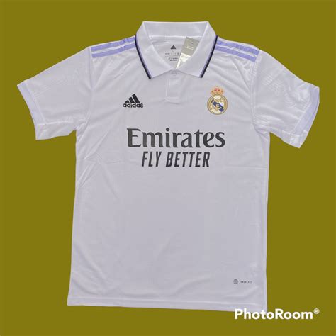 Real Madrid Jersey Jersi Baju Sukan Bola Men S Fashion