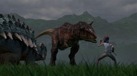 Jurassic World Camp Cretaceous Dinosaurs Fighting Carnotaurus Toro ...