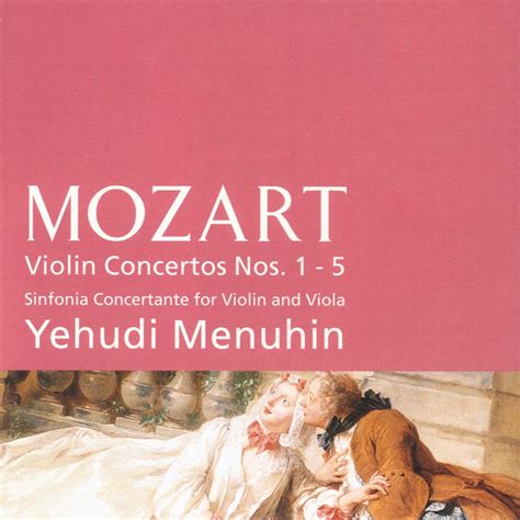 ฟงเพลง Violin Concertos Nos 1 5 Sinfonia Concertante Mozart ฟง