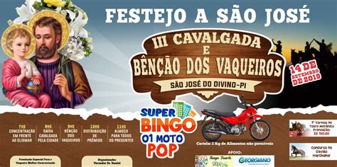 S O Jos Do Divino Ter A Edi O Da Cavalgada E Ben O Dos Vaqueiros