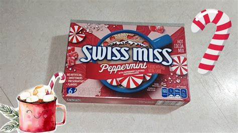 Swiss Miss Peppermint Hot Cocoa Youtube