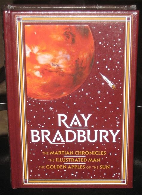 Ray Bradbury Hardcover Leatherbound The Martian Chronicles No