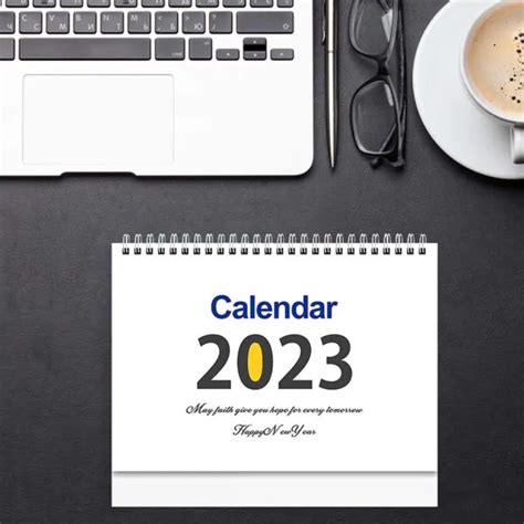 Spiral Binding Calendar Stand Calendar 2023 Desktop Calendar Desk