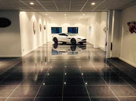 Stunning In The Showroom Aston Martin Supercars Showroom Tile Floor