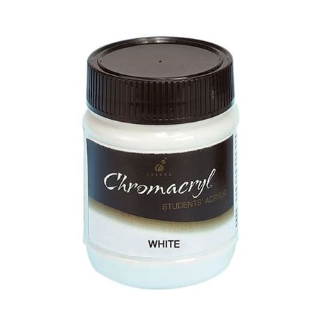 White Ml Chromacryl Acrylic Paint Hillcrest Art Supplies