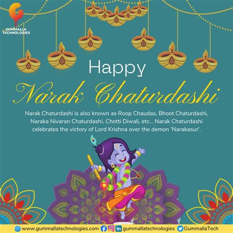 Happy Narak Chaturdashi | Happy narak chaturdashi, Narak chaturdashi ...