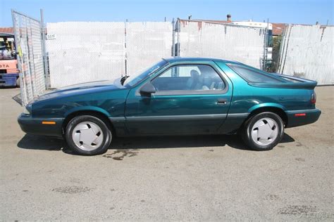 1993 Dodge Daytona Hatchback Automatic 6 Cylinder No Reserve Classic