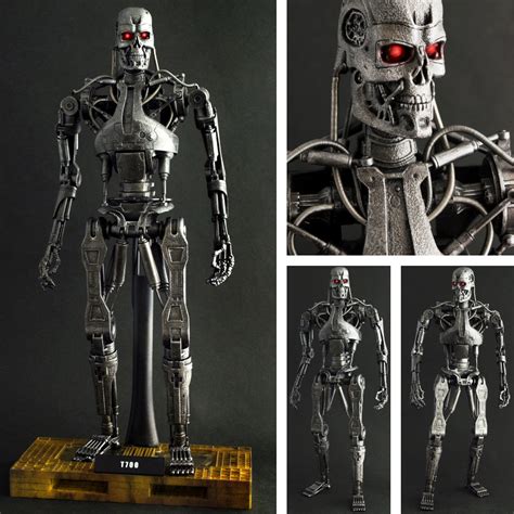 Terminator Salvation T Endoskeleton Figur Hot Toys Spaceart