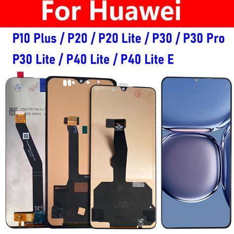 Bloc Cran Tactile LCD De Remplacement Pi Ce De Rechange Pour Huawei P30