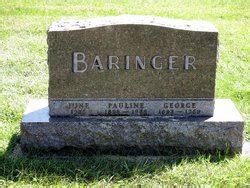 Pauline May Davis Baringer 1898 1985 Mémorial Find a Grave