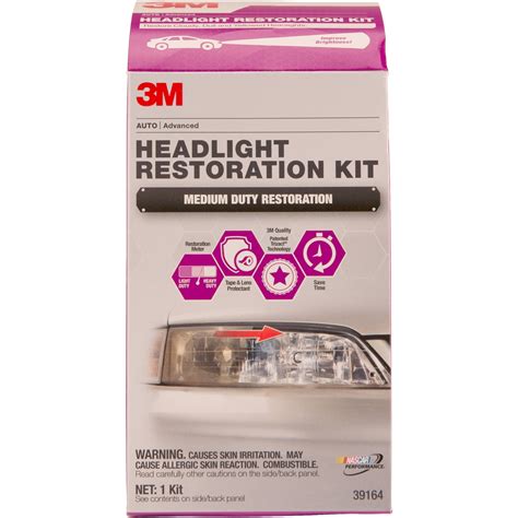 3m Headlight Restoration Kit Medium Duty Ntr