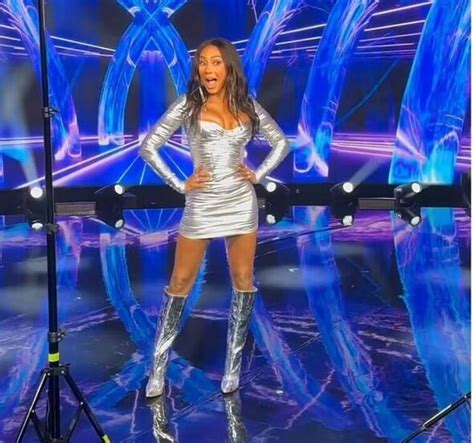 Mel B Stuns With Busty Display In Skimpy Silver Dress As Fans Call Her